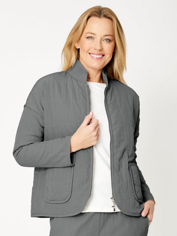 Puffer Jacket - Steel - 31959 - 