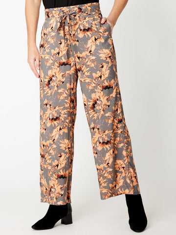 Valero Print Pant - Silver -32021 - All