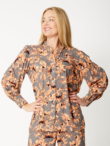 Verlero Print Shirt - Silver - 32022 - 