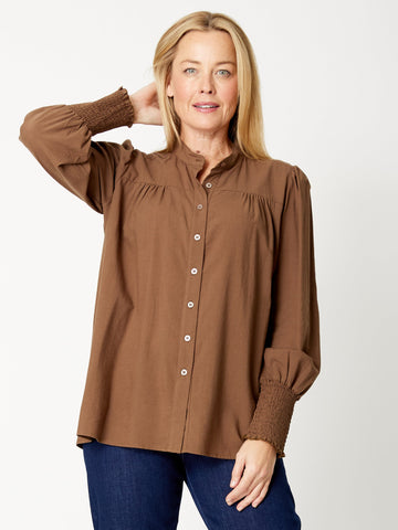 Valero Core Shirt - Latte - 32023 - Cordelia St