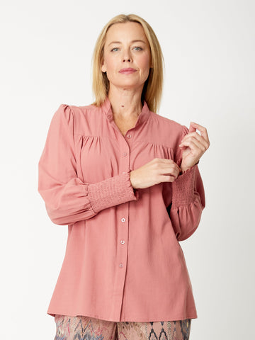 Valero Core Shirt - Rose - 32023 - Cordelia St