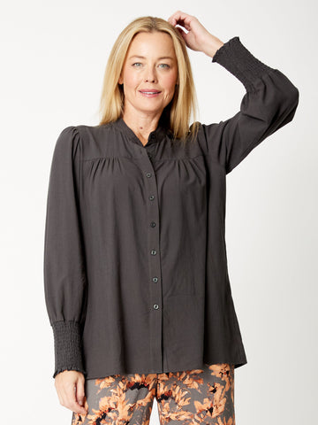 Valero Core Shirt - Steel - 32023 - Cordelia St