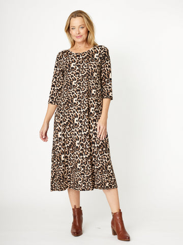 Swing Season Dress - Animal - 32031 - New Arrivals