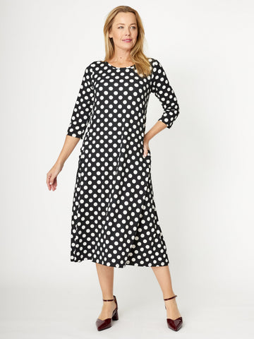 Swing Season Dress - Spot- 32031 - New Arrivals