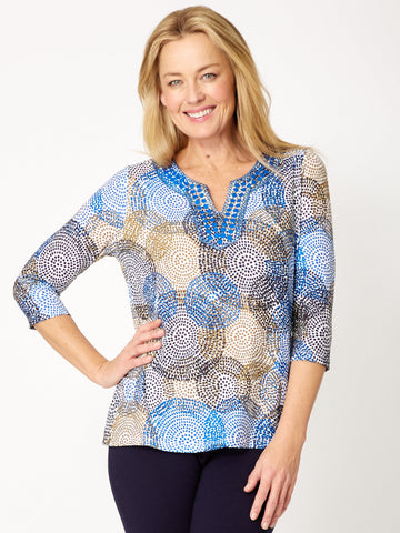 Swirl Top - Swirl- 32054 - Autumn/Winter