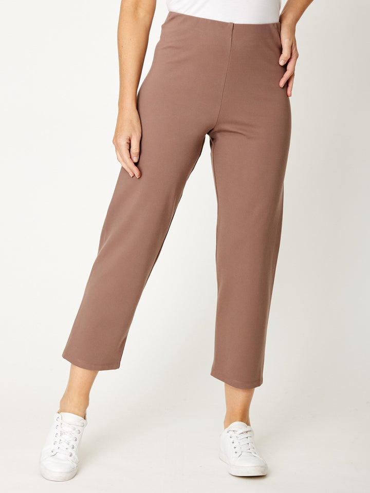 Pushkin Petite Ponti Pant -Bark - 32061
