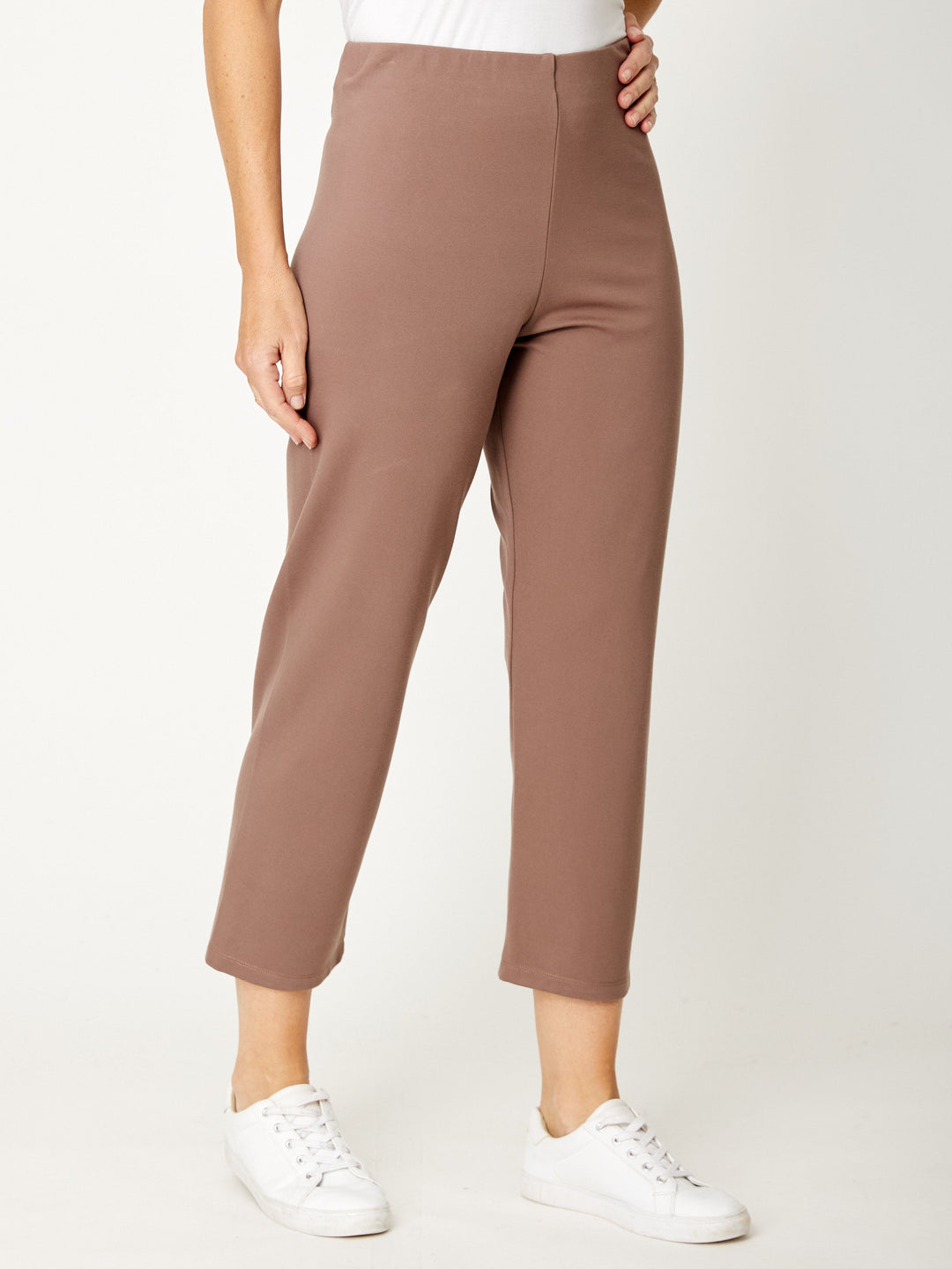 Pushkin Petite Ponti Pant -Bark - 32061