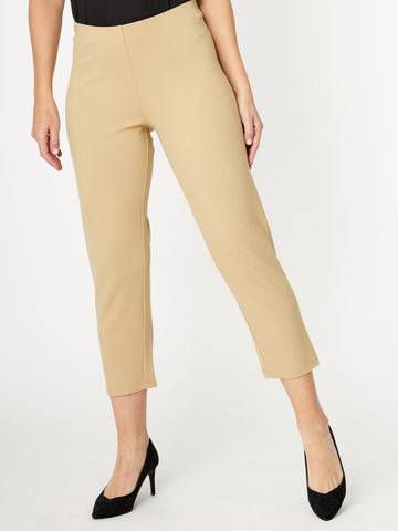 Pushkin Petite Ponti Pant -Beige- 32061 - Cordelia St