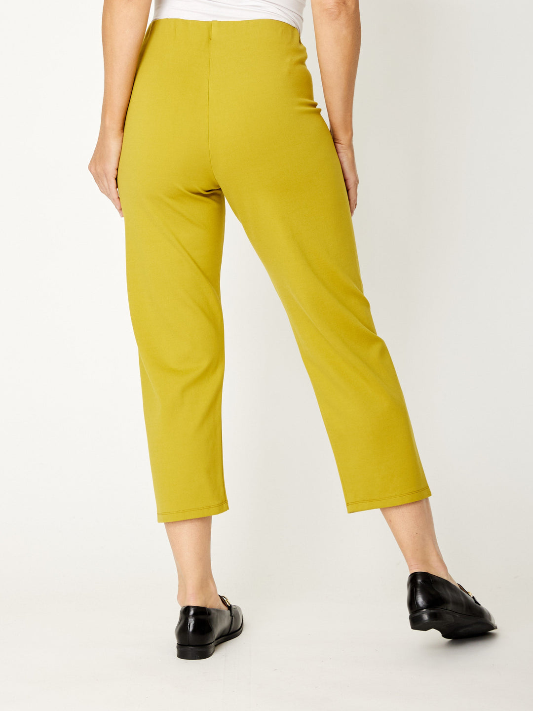 Pushkin Petite Ponti Pant -Chartreuse - 32061