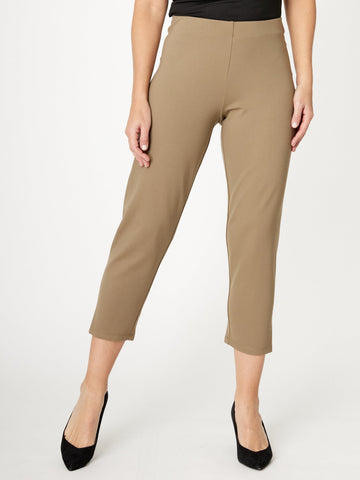 Pushkin Petite Ponti Pant -Latte - 32061 - Cordelia St