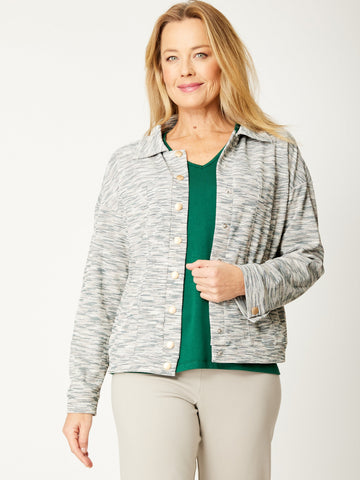 Salt & Pepper Jacket - Petrol - 32067 - Cordelia St