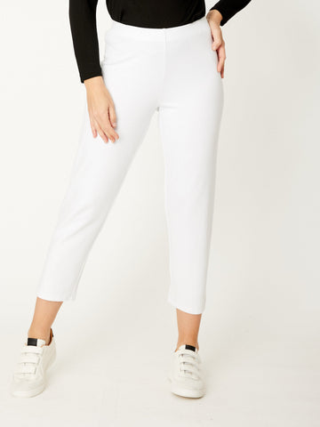 Pushkin Petite Ponti Pant - Winter White - 32061 - Cordelia St
