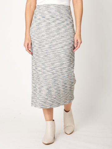 Salt & Pepper Skirt - Petrol - 32065 - 