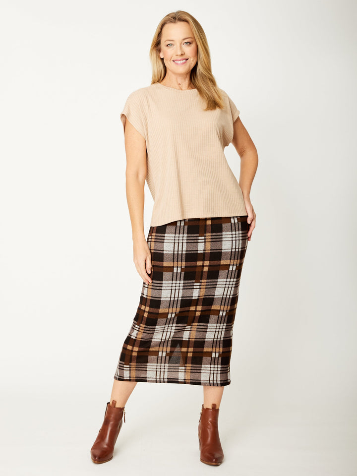 Sandy Shores Knit Top- Latte - 31481