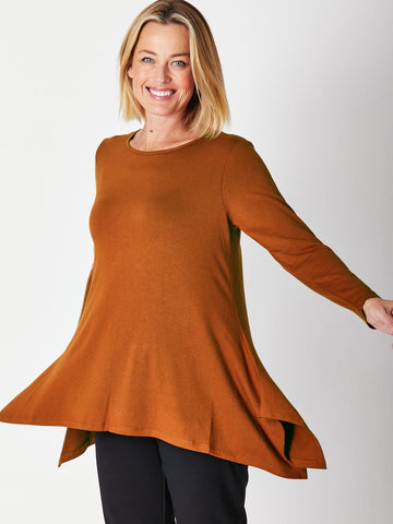 Andrea Core Top - Toffee - 32076 - Cordelia St