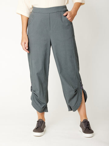 AnyWhere Button Pant - Slate- 32079 - 
