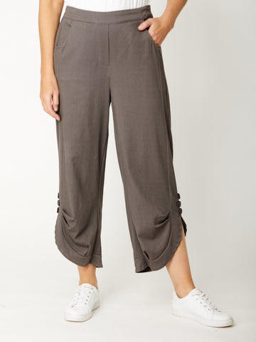 AnyWhere Button Pant - Steel - 32079 - 