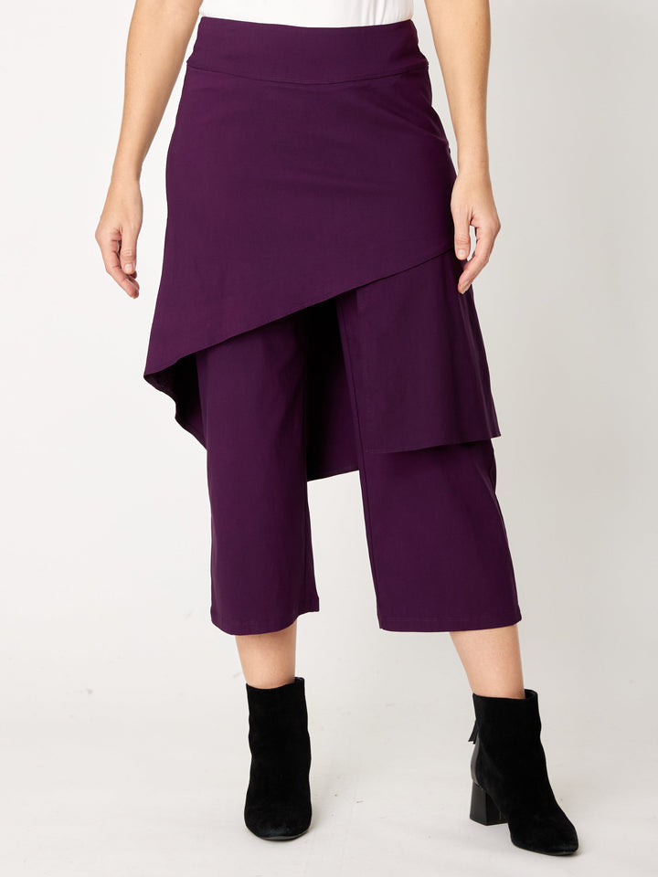 Overlay Soft Suiting Pant - Aubergine - 32102
