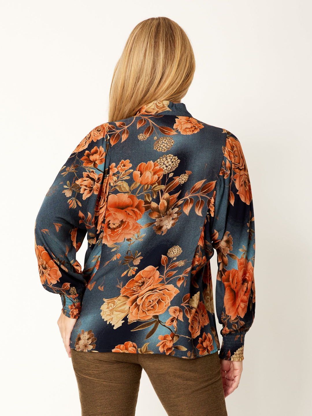 Floral Patch Shirt - Floral - 32117