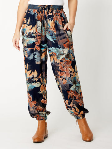 Floral Patch Pant - Earth - 32118 - All