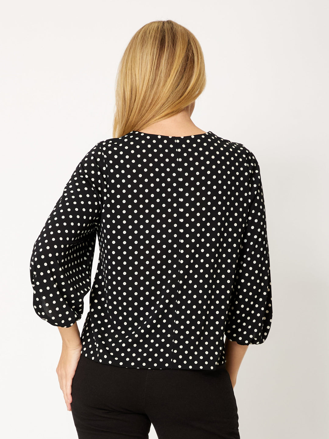 Jersey Silvy Top - Spot -32128