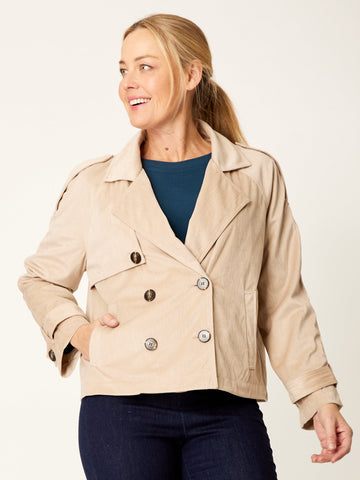 Cord Crop Trench - Sand - 32148 - 