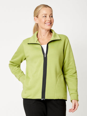 Surfs Up Core Relaxed Jacket -Lime - 32156 - Coats & Jackets