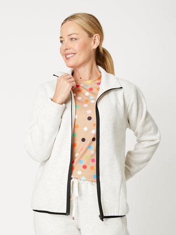 Surfs Up Core Relaxed Jacket -Oatmeal - 32156 - Coats & Jackets
