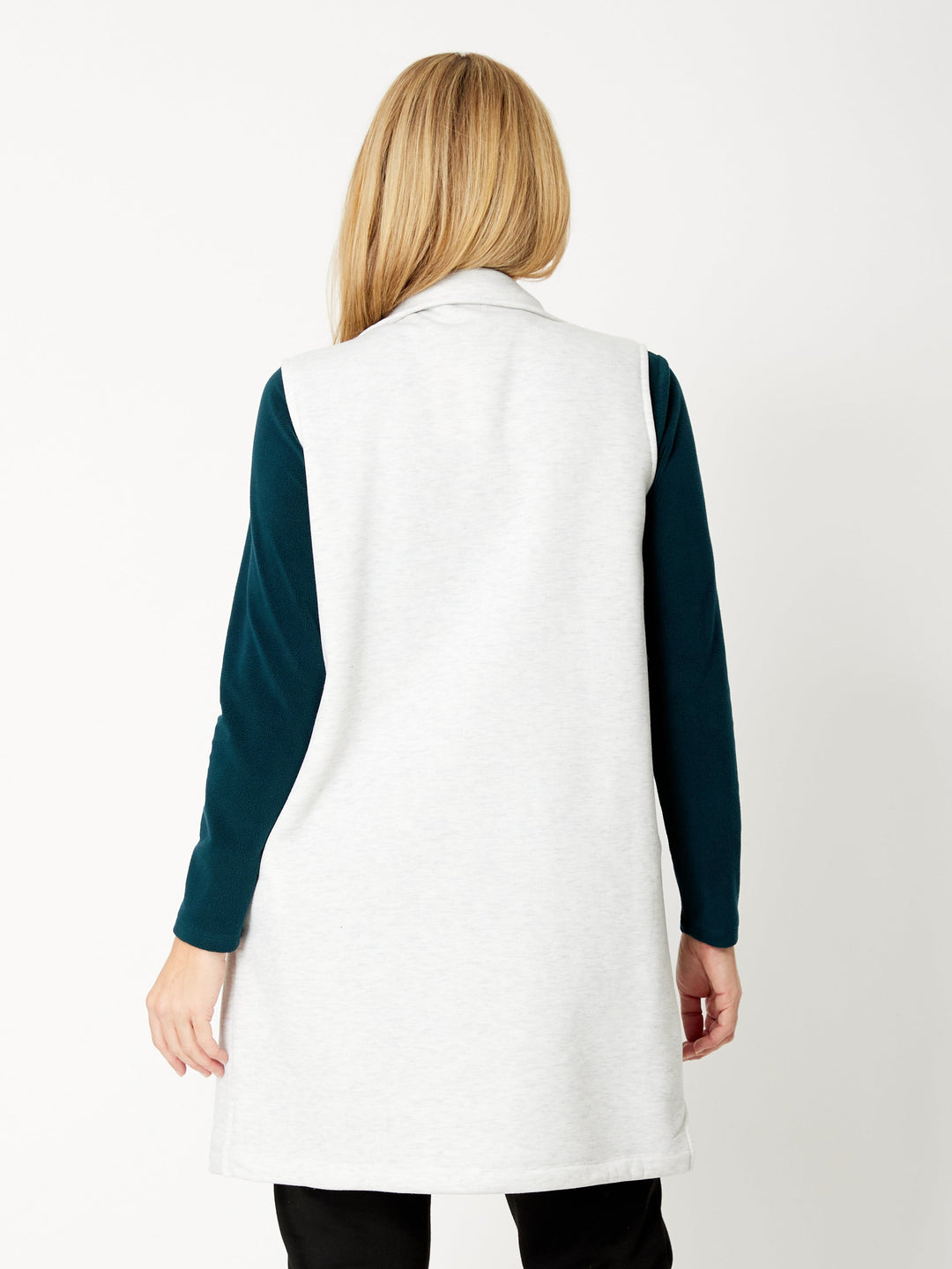 Full of Fleece Vest - White - 32161