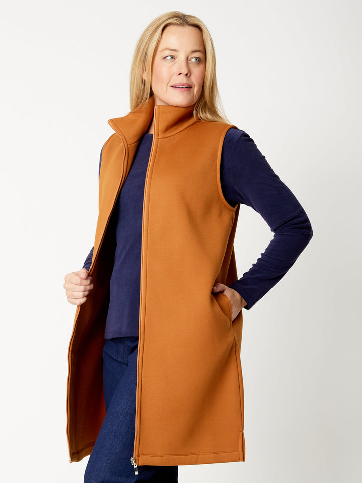 Full of Fleece Vest - Toffee- 32161