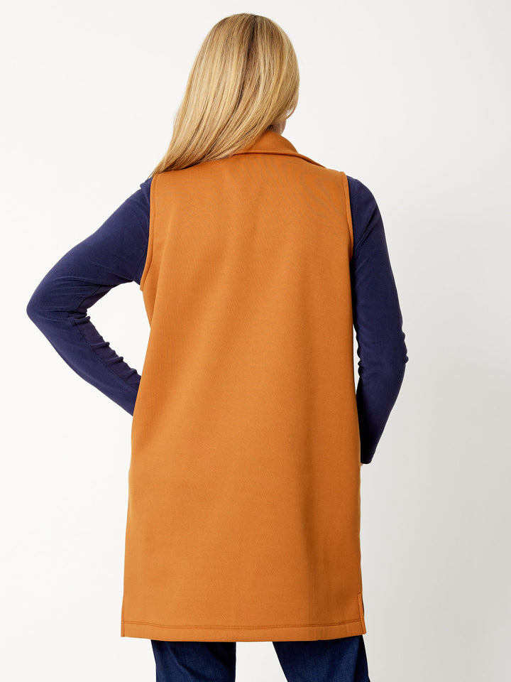 Full of Fleece Vest - Toffee- 32161