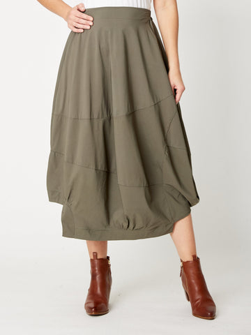 Bubble Skirt- Khaki- 32174 - Skirts