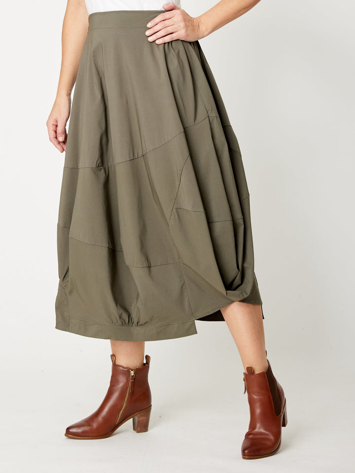 Bubble Skirt- Khaki- 32174