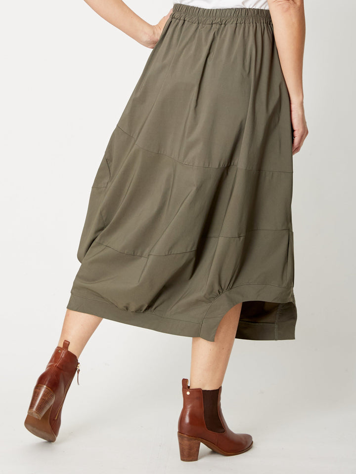 Bubble Skirt- Khaki- 32174