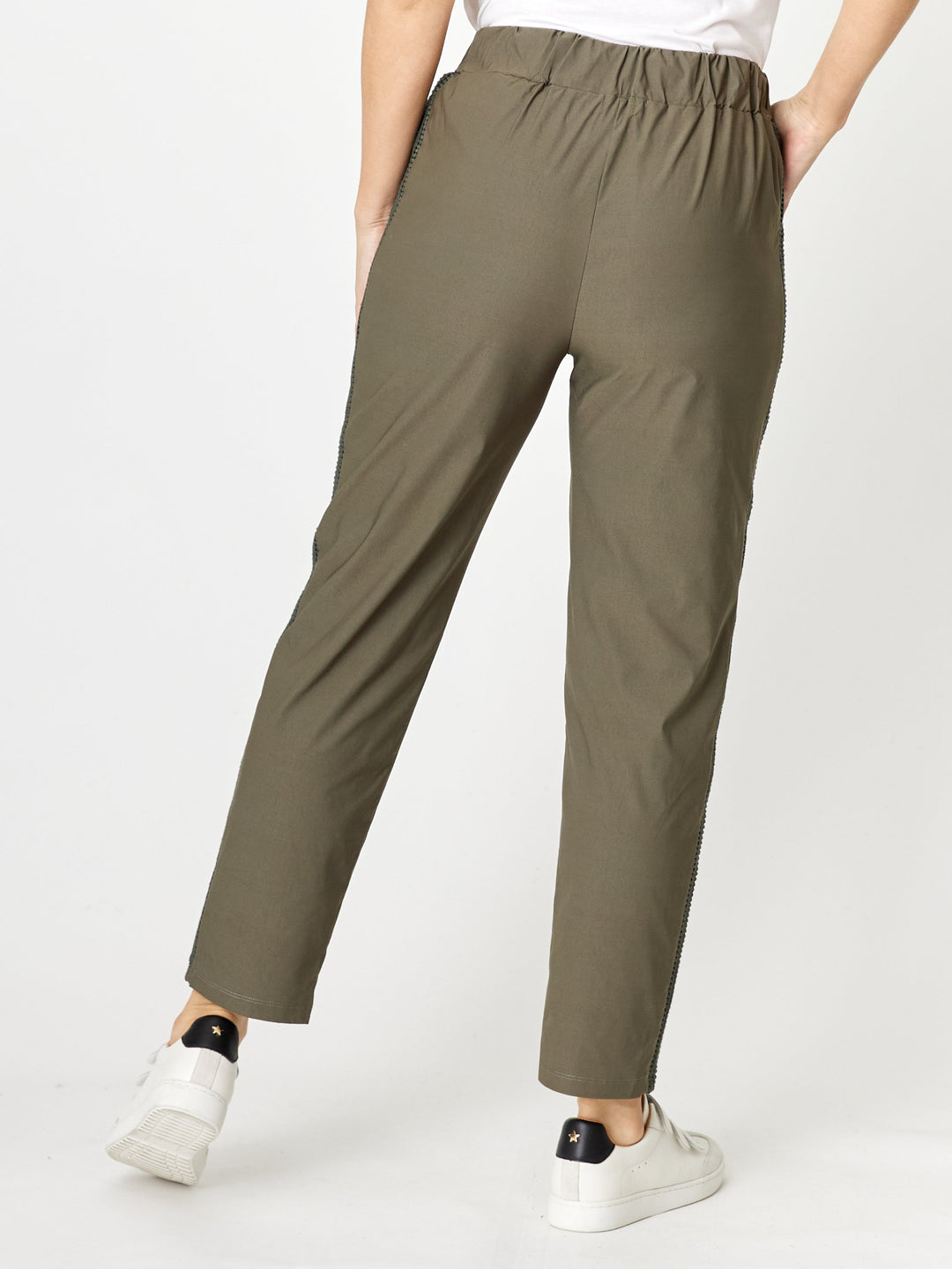 Stretch Jeanie Pant - Khaki - 32177