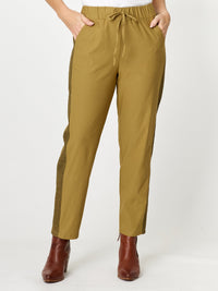 Stretch Jeanie Pant - Olive - 32177
