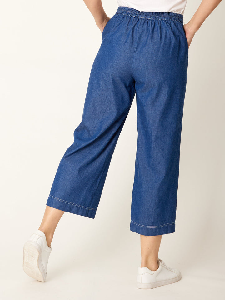 Crop Pant- Denim- 32190