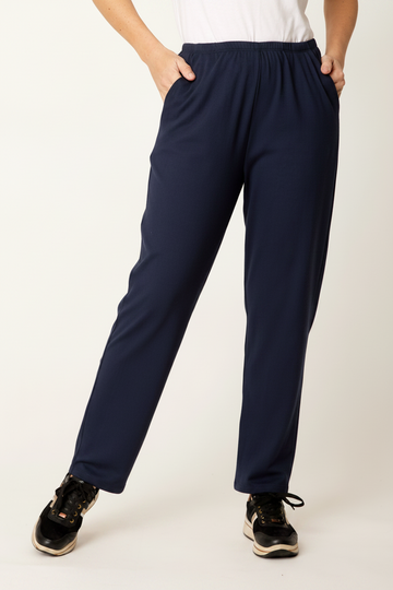 Warm Chamois Pocket pant - Navy- 32191 - 