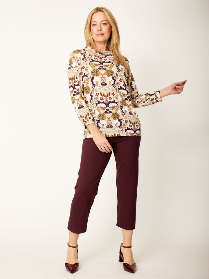 Pushkin Petite Ponti Pant -Shiraz - 32061