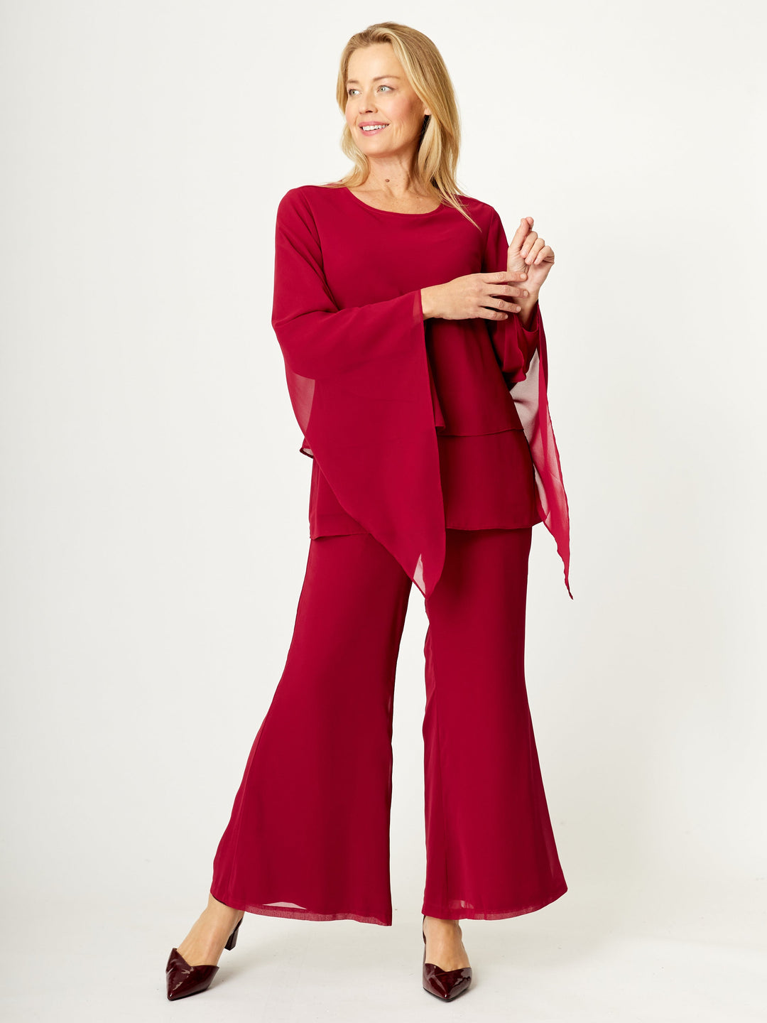 Overlay Pant - Shiraz- 32209