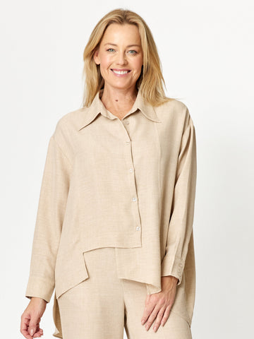 Gallery Shirt- Flax- 32210 - Shirt/Blouse