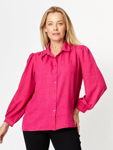 Core Season Shirt -Hotpink - 32211 - Shirt/Blouse