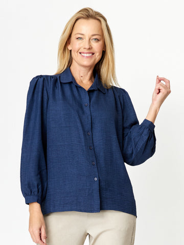 Core Season Shirt - Navy - 32211 - Shirt/Blouse