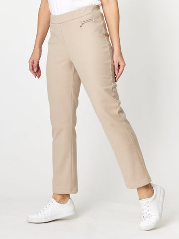 Fleece Drill Pant - Beige - 32226 - All