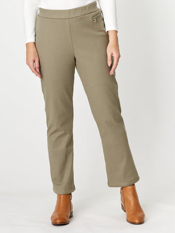 Fleece Drill Pant - Khaki - 32226 - All