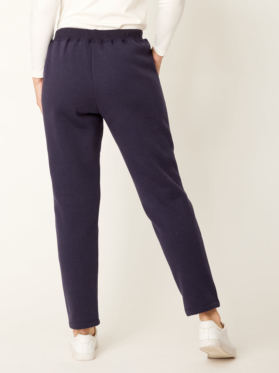 Lux Fleece Leisure Pant - Navy - 32231