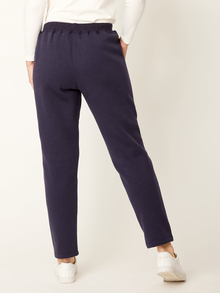 Lux Fleece Leisure Pant - Navy - 32231