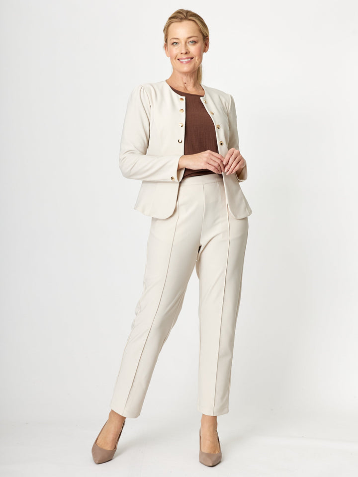 Core Ponti Pant - Sand - 32235