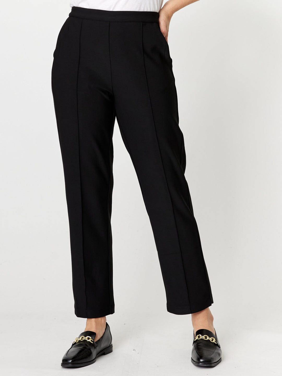 Core Ponti Pant - Black- 32235