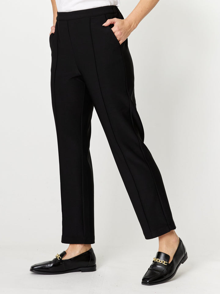 Core Ponti Pant - Black- 32235